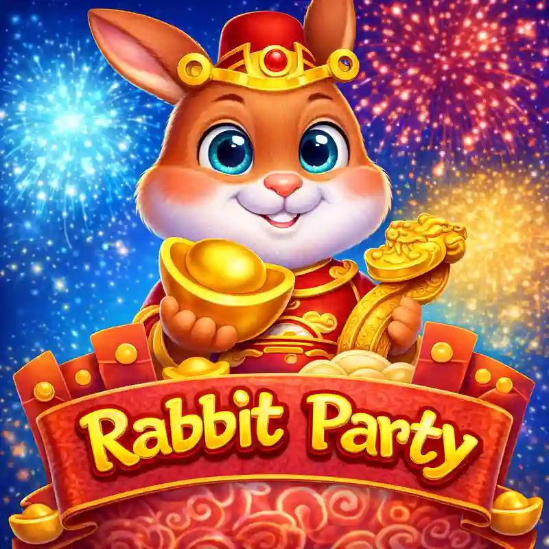 Rabbit Party slot game interface